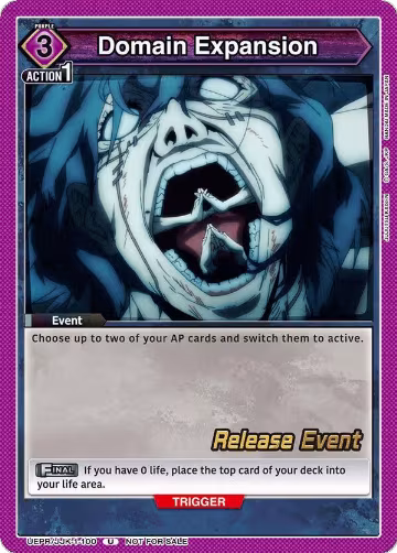 Domain Expansion (100) (UEPR/JJK-1-100) — card price
