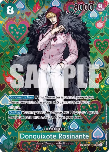 Donquixote Rosinante (SP) (OP04-119), Emperors in the New World — One Piece card price