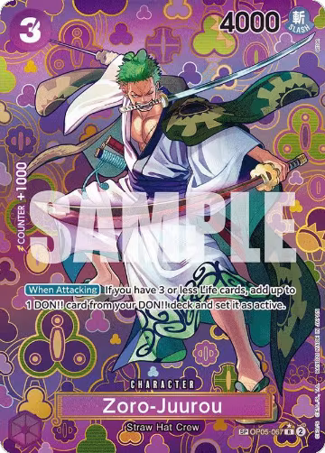Zoro-Juurou (SP) (OP05-067), Emperors in the New World — One Piece card price