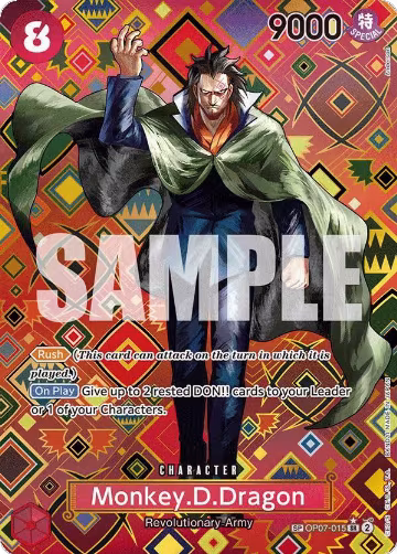 Monkey.D.Dragon (SP) (OP07-015), Emperors in the New World — One Piece card price