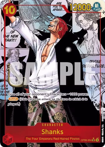 Shanks (004) (Manga) (OP09-004) — card price