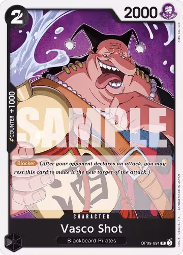Vasco Shot (OP09-091), Emperors in the New World — One Piece card price