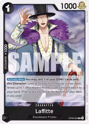 Laffitte (OP09-095), Emperors in the New World — One Piece card price