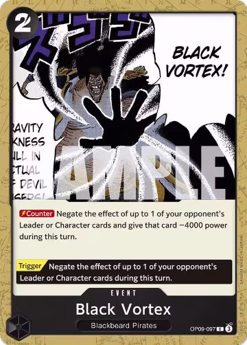 Black Vortex (OP09-097), Emperors in the New World — One Piece card price