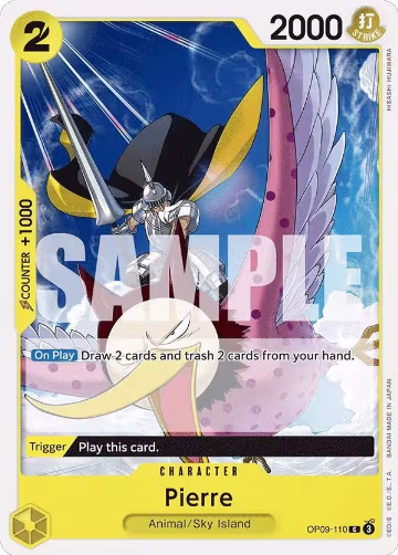 Pierre (OP09-110), Emperors in the New World — One Piece card price