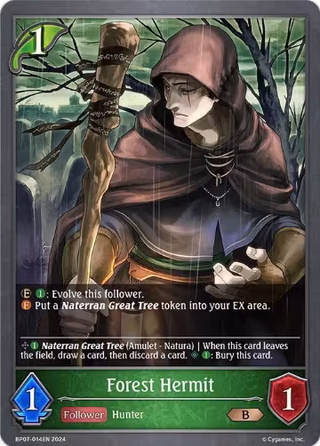 Forest Hermit (BP07-014EN), Verdant Steel — Shadowverse card price