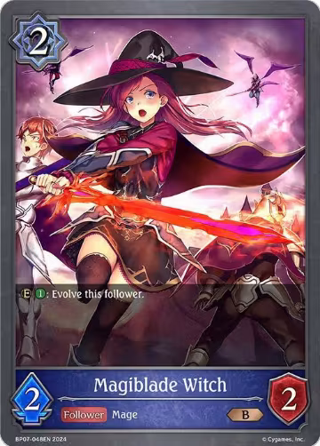 Magiblade Witch (BP07-048EN), Verdant Steel — Shadowverse card price