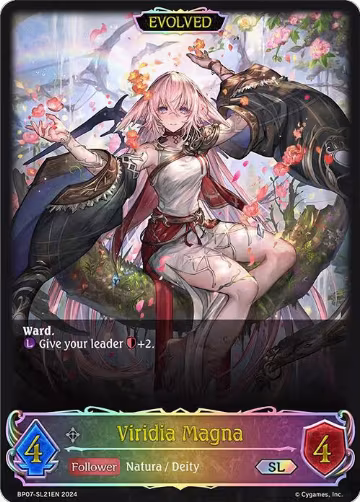 Viridia Magna (Evolved) (SL) (BP07-SL21EN), Verdant Steel — Shadowverse card price
