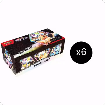 Prismatic Evolutions Surprise Box Case, Prismatic Evolutions — Pokémon sealed product price