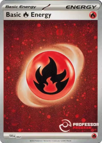 Fire Energy (2023) (002), Professor Program Promos — Pokémon card price