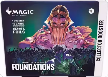Magic: The Gathering Foundations - Collector Booster Omega Pack, Foundations — Magic sealed product price