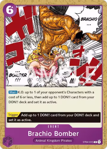Brachio Bomber (ST04-015), Revision Pack Cards — One Piece card price