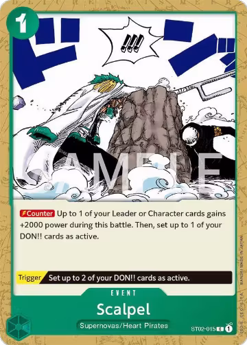 Scalpel (ST02-015), Revision Pack Cards — One Piece card price