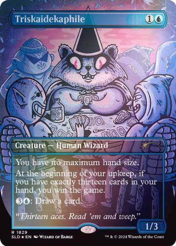 Triskaidekaphile (Rainbow Foil) (1829), Secret Lair Drop Series — Magic card price