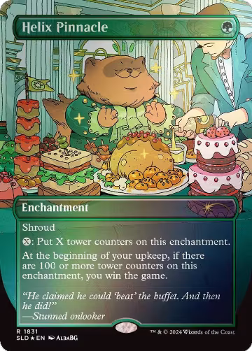Helix Pinnacle (Rainbow Foil) (1831), Secret Lair Drop Series — Magic card price