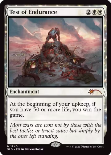 Test of Endurance (1840), Secret Lair Drop Series — Magic card price