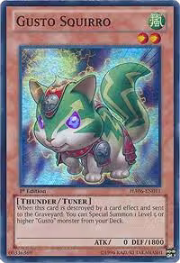 Gusto Squirro (HA06-EN011), Hidden Arsenal 6: Omega Xyz — Yu-Gi-Oh! card price