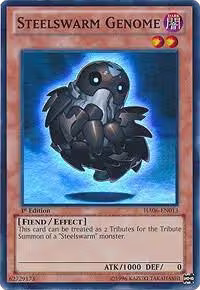 Steelswarm Genome (HA06-EN013), Hidden Arsenal 6: Omega Xyz — Yu-Gi-Oh! card price