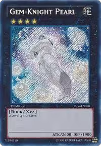 Gem-Knight Pearl (HA06-EN050), Hidden Arsenal 6: Omega Xyz — Yu-Gi-Oh! card price