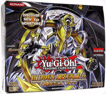 Hidden Arsenal 6: Omega Xyz - Booster Box [1st Edition], Hidden Arsenal 6: Omega Xyz — Yu-Gi-Oh! sealed product price