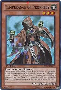 Temperance of Prophecy (REDU-EN017) — card price