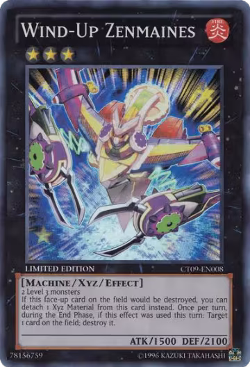 Wind-Up Zenmaines (CT09-EN008), 2012 Collectors Tin — Yu-Gi-Oh! card price