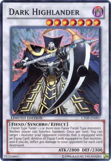 Dark Highlander (CT09-EN007), 2012 Collectors Tin — Yu-Gi-Oh! card price