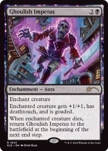 Ghoulish Impetus (1843), Secret Lair Drop Series — Magic card price