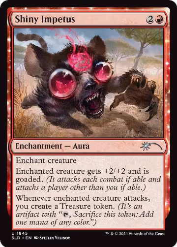 Shiny Impetus (1845), Secret Lair Drop Series — Magic card price