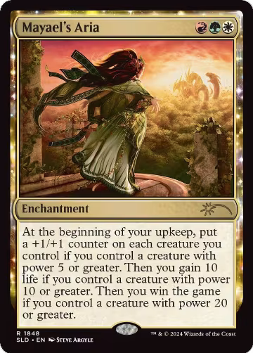 Mayael's Aria (1848), Secret Lair Drop Series — Magic card price