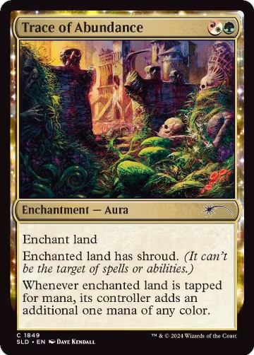 Trace of Abundance (1849), Secret Lair Drop Series — Magic card price