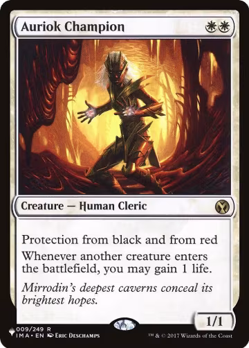 Auriok Champion (009/249), The List Reprints — Magic card price
