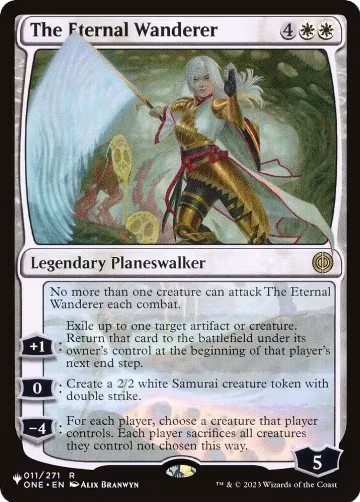 The Eternal Wanderer (011/271), The List Reprints — Magic card price