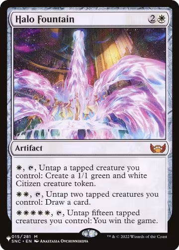 Halo Fountain (015/281), The List Reprints — Magic card price