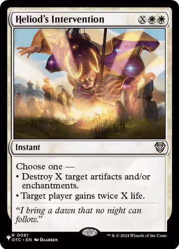 Heliod's Intervention (0081), The List Reprints — Magic card price