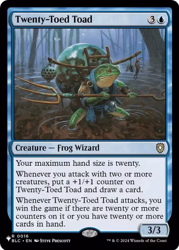 Twenty-Toed Toad (0016), The List Reprints — Magic card price