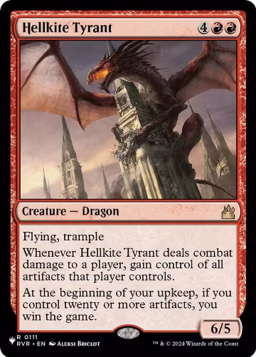 Hellkite Tyrant (0111), The List Reprints — Magic card price