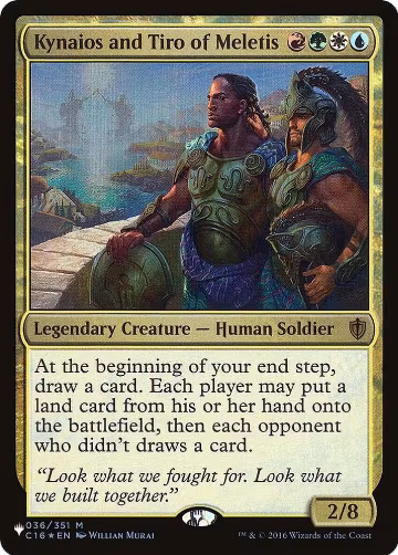 Kynaios and Tiro of Meletis (036/351), The List Reprints — Magic card price