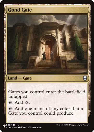 Gond Gate (353/361), The List Reprints — Magic card price