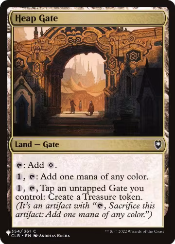Heap Gate (354/361), The List Reprints — Magic card price