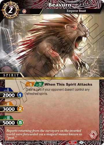 Beavurn (Store Tournament & Sealed Deck Pack Vol.2) (PR-056), Launch & Event Promos — Battle Spirits card price