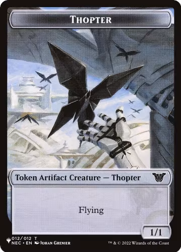 Thopter // Copy Double-Sided Token (12 // 1), The List Reprints — Magic card price