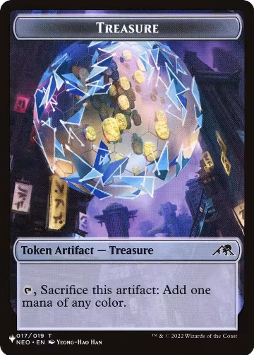 Treasure // Citizen Double-Sided Token (17 // 12), The List Reprints — Magic card price