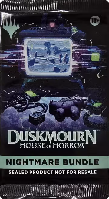 Duskmourn: House of Horror - Nightmare Bundle Booster Pack, Duskmourn: House of Horror — Magic sealed product price