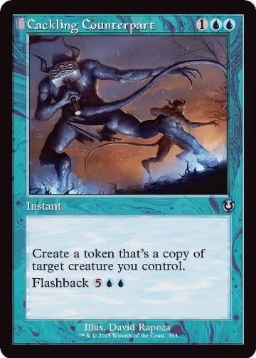Cackling Counterpart (Retro Frame) (353), Innistrad Remastered — Magic card price