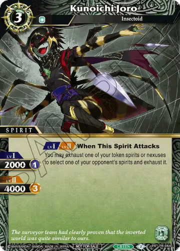 Kunoichi Joro (Store Tournament & Sealed Deck Pack Vol.2) (PR-064), Launch & Event Promos — Battle Spirits card price