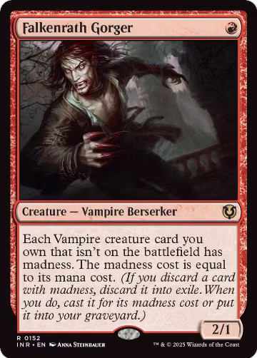 Falkenrath Gorger (152), Innistrad Remastered — Magic card price