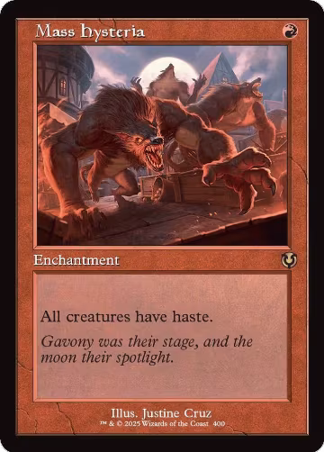 Mass Hysteria (Retro Frame) (400), Innistrad Remastered — Magic card price