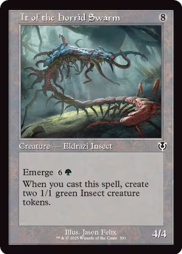 It of the Horrid Swarm (Retro Frame) (331), Innistrad Remastered — Magic card price