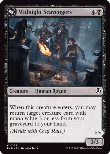 Midnight Scavengers (123), Innistrad Remastered — Magic card price
